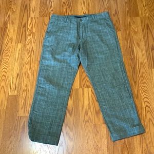 banana republic linen pants with draw string.